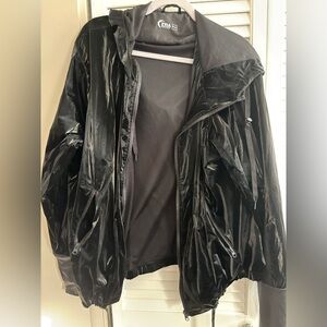 Zyia black glass jacket size 3x